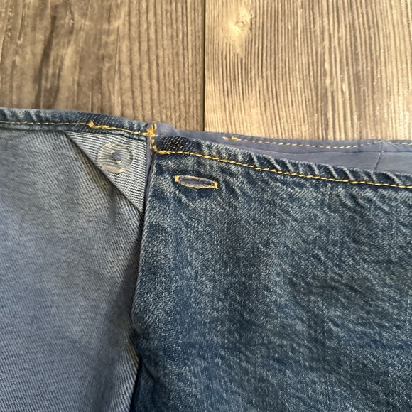Garage Denim Wrap Skort - Picture 4 of 5